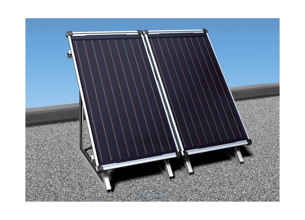 Bosch Solar-Systempaket JUPA SO411 2 x FCC220-2V FKF10 FKF12