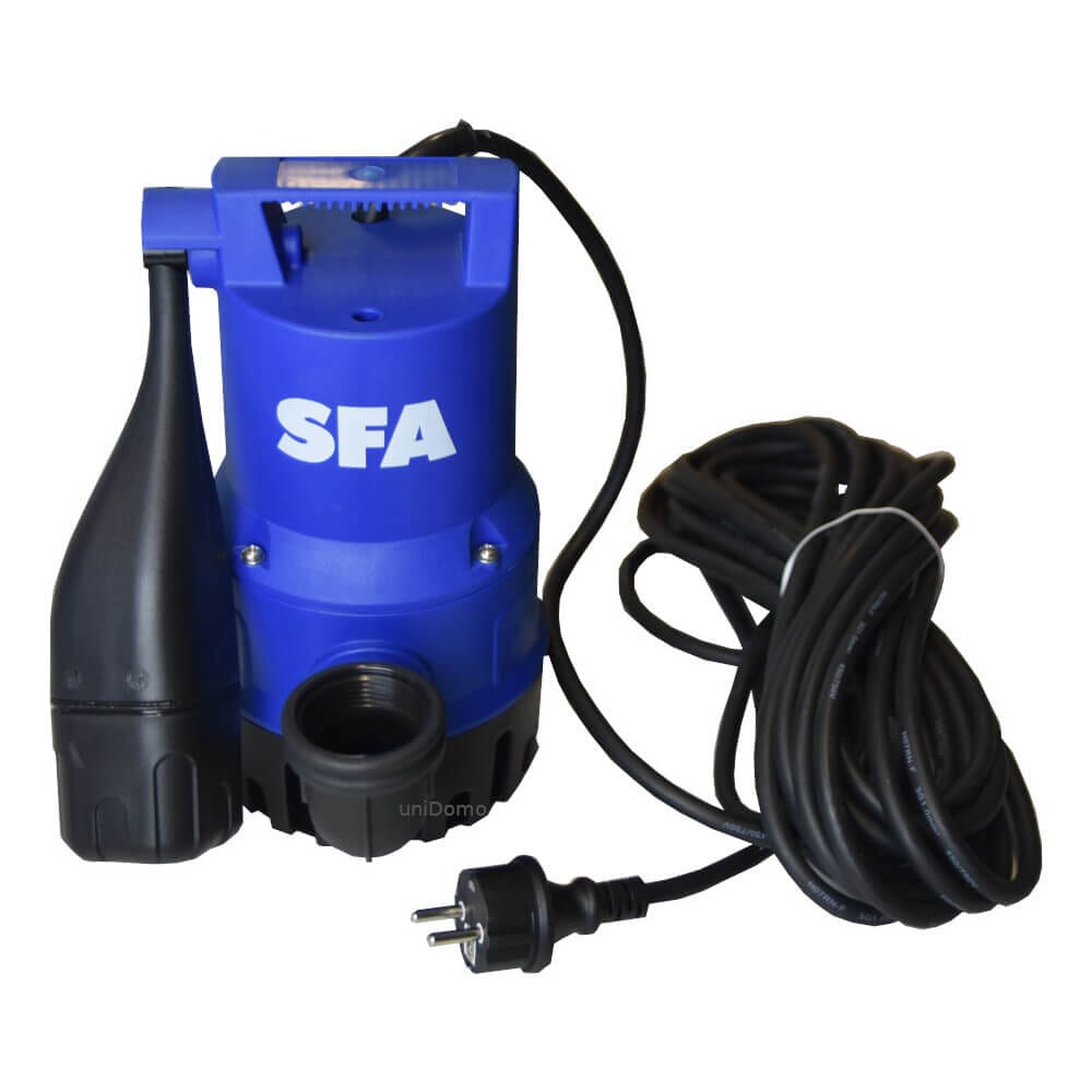 SFA Sanisub 400 Tauchpumpe / Wasserpumpe / Schmutzwasserpumpe mit Schwimmschalter
