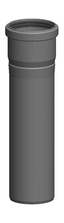 ATEC Abgas Rohr 955 mm DN125 kürzbar