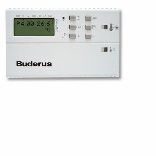 Buderus Digitaler Raumtemperaturregler Bert für Gas-/Öl-Heizeinsätze / Kamineinsatz