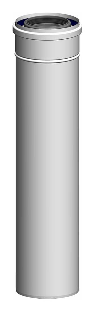 ATEC Abgas Rohr DN 80/125 konzentrisch 500 mm Abgasrohr