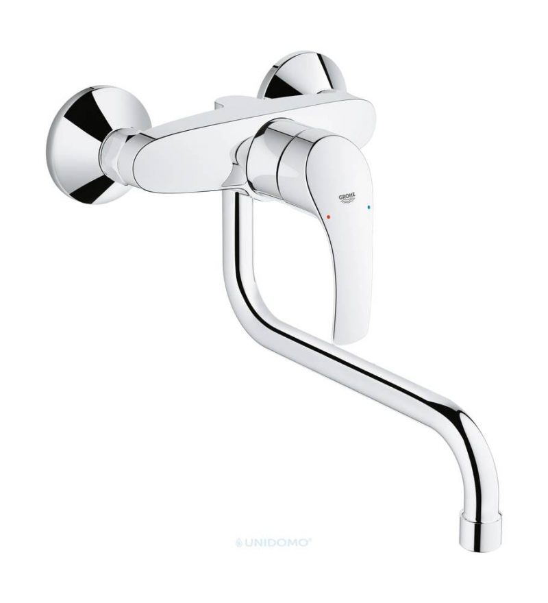 Grohe Küchenarmatur Eurosmart Wandmontage Ausladung 20 cm