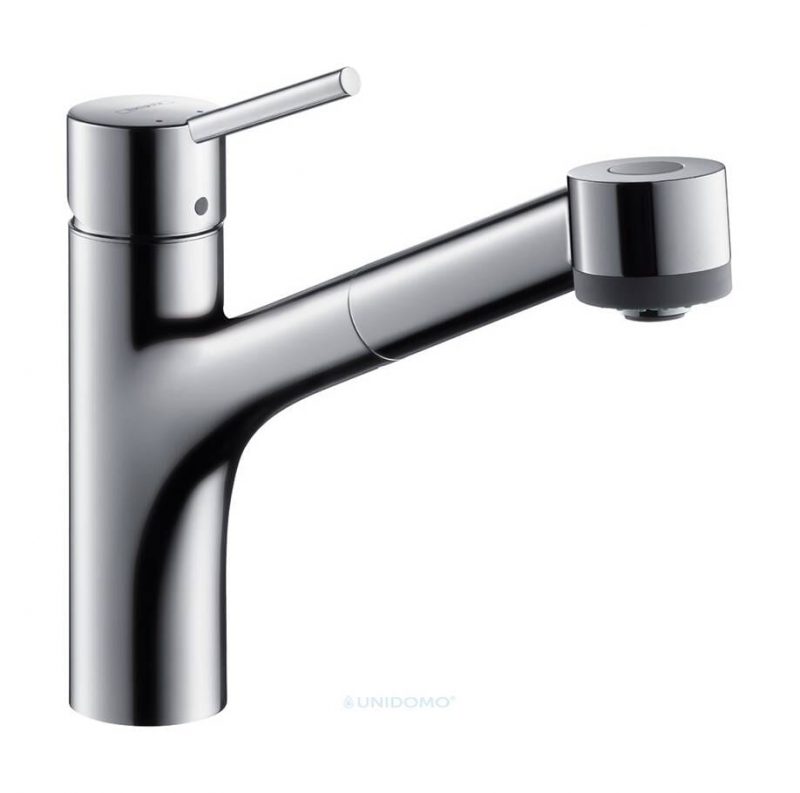 Hansgrohe Küchenarmatur 170 mit SBox Ausziehbrause M5216-H170 chrom