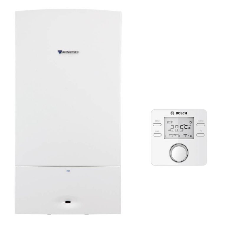 Bosch Gas-Heizwert-Systempaket JUPA ZWRKE17 ZWR 18-8 KE 23 CR100 NR1661