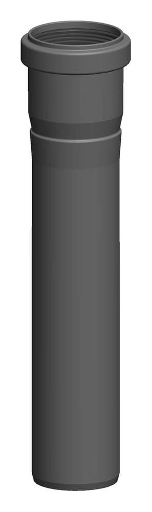 ATEC Abgas Rohr 955 mm DN 60 kürzbar Abgasrohr