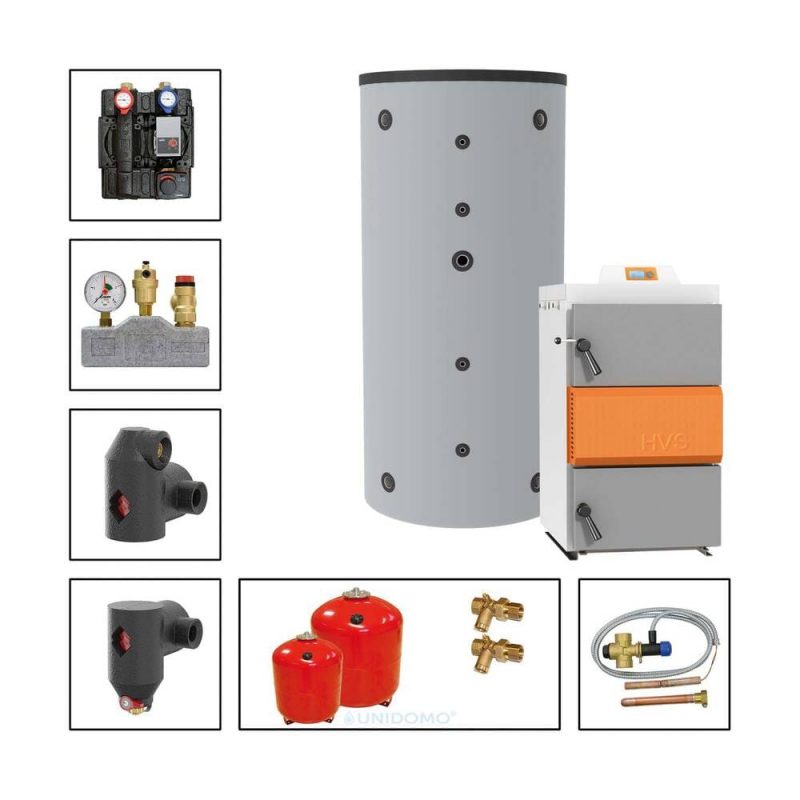 Solarbayer Holzvergaserset HVS LC 25-2A Variante A