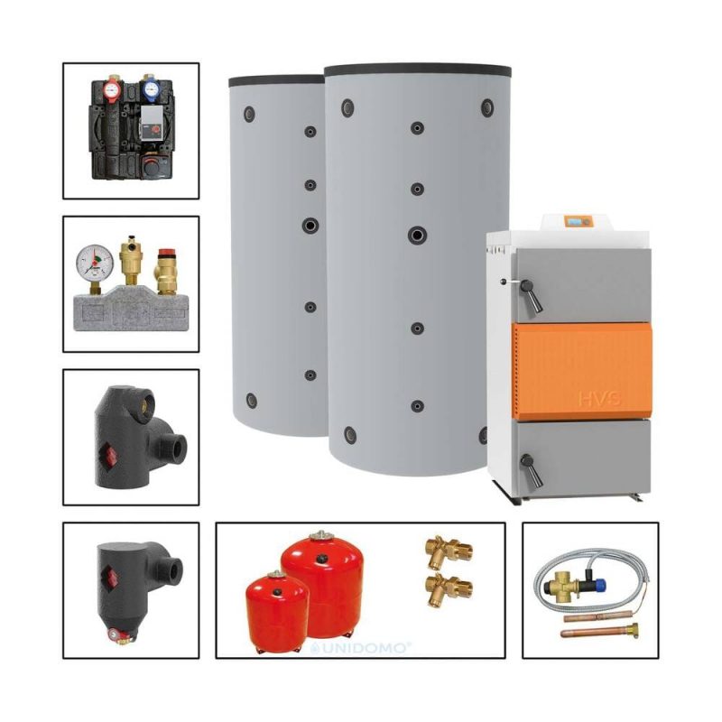 Solarbayer Holzvergaserset HVS LC 40-2A Variante A