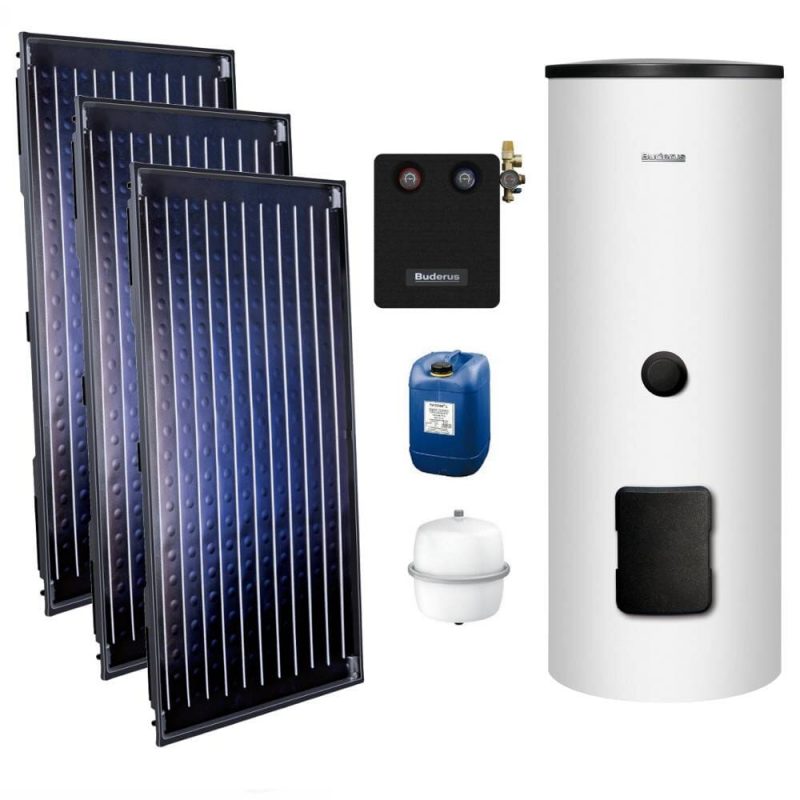 Buderus Solaranlage S69 w Topas SM300-W 3x SKN -oM 7,11 m²