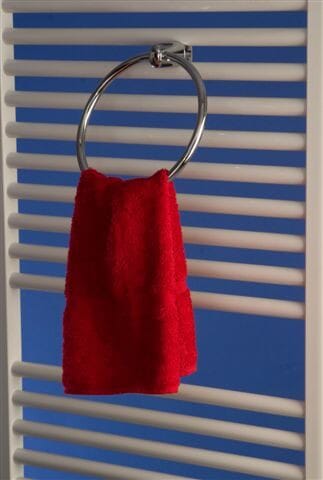 Corpotherma Handtuchhalter rund Handtuchring für Badheizkörper